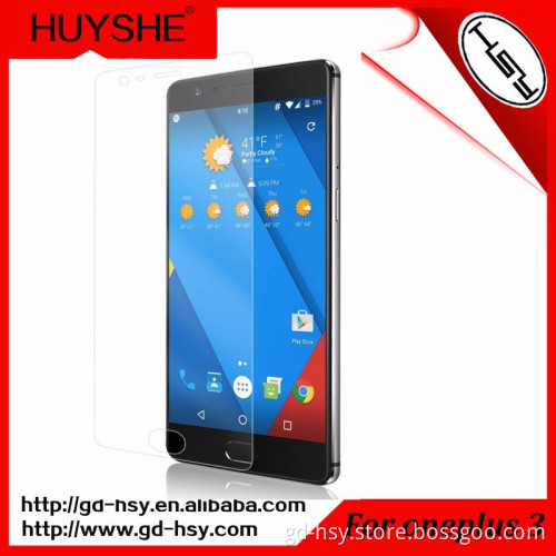 HUYSHE cellphone glass screen protector for oneplus 3 0.3mm tempered glass screen protector
